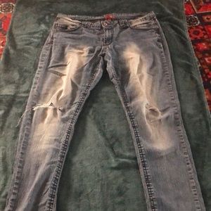 Ripped jeans